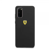 Ferrari Samsung Galaxy S20 Suojakuori Logolla Musta