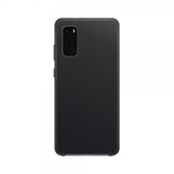 Xqisit Samsung Galaxy S20 Silikonikuori, musta