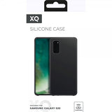 Xqisit Samsung Galaxy S20 Silikonikuori, musta