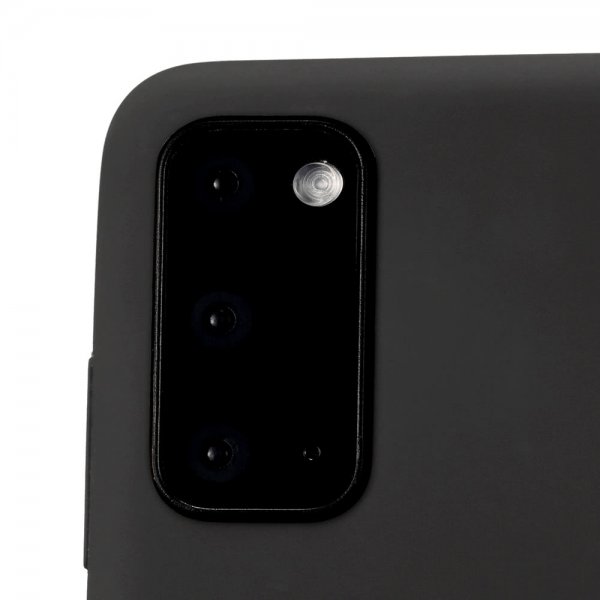holdit Samsung Galaxy S20 Suojakuori Silikoni Musta