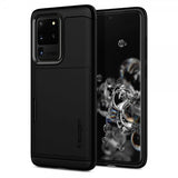 Spigen Samsung Galaxy S20 Ultra -suojakuori Slim Armor CS, musta