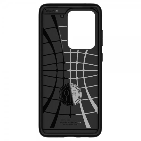 Spigen Samsung Galaxy S20 Ultra -suojakuori Slim Armor CS, musta