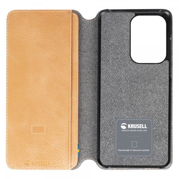 Krusell Samsung Galaxy S20 Ultra Kotelo Sunne PhoneWallet Vintage Nude