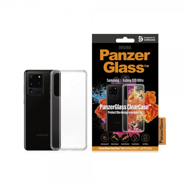 PanzerGlass Samsung Galaxy S20 Ultra ClearCase -suojakuori