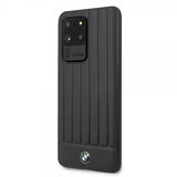 BMW Samsung Galaxy S20 Ultra Suojakuori Nahkajäljitelmä, musta