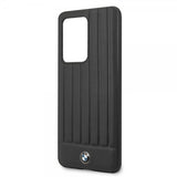BMW Samsung Galaxy S20 Ultra Suojakuori Nahkajäljitelmä, musta