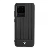 BMW Samsung Galaxy S20 Ultra Suojakuori Nahkajäljitelmä, musta