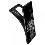 Spigen Samsung Galaxy S20 Ultra -suojakuori Liquid Air Matte Black