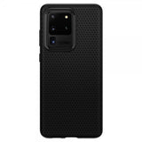 Spigen Samsung Galaxy S20 Ultra -suojakuori Liquid Air Matte Black