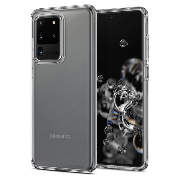 Spigen Samsung Galaxy S20 Ultra Suojakuori Liquid Crystal Crystal Clear