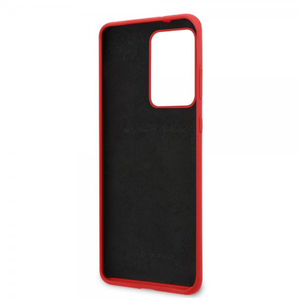Ferrari Samsung Galaxy S20 Ultra -kuori logolla, punainen