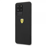 Ferrari Samsung Galaxy S20 Ultra -kuoret logolla, musta