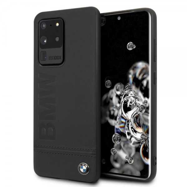 BMW Samsung Galaxy S20 Ultra -kuoret logolla, musta