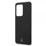 Mercedes Benz Samsung Galaxy S20 Ultra Suojakuori logolla Musta
