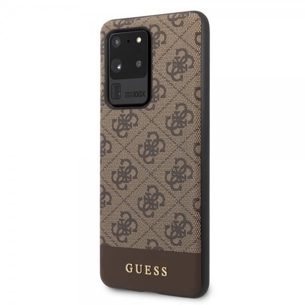 Guess Samsung Galaxy S20 Ultra Suojakuori Monogram Ruskea
