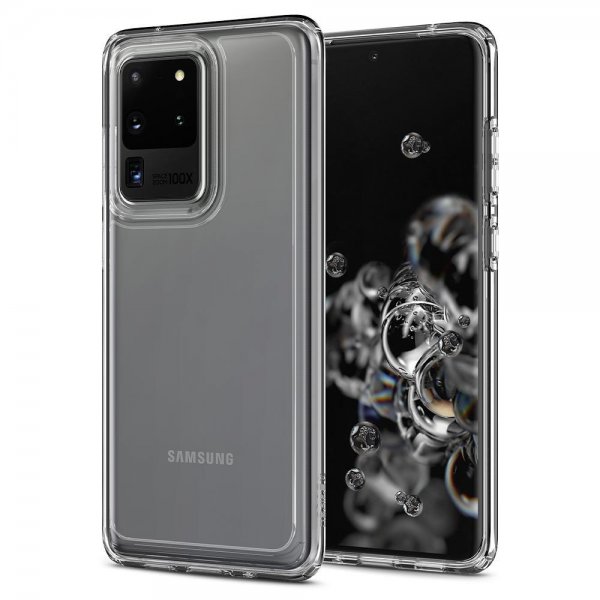 Spigen Samsung Galaxy S20 Ultra Ultra Hybrid -suojakuori, kristallinkirkas
