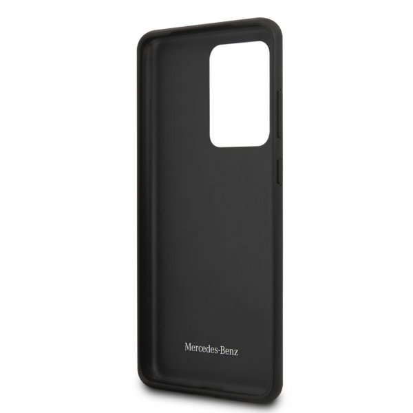 Mercedes Benz Samsung Galaxy S20 Ultra Suojakuori Wood Line Ruskea