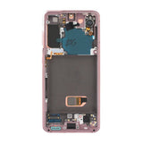 Samsung Galaxy S21 5G LCD-näyttö LCD-kosketusnäytöllä - Pinkki