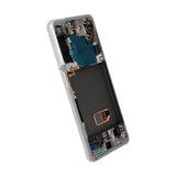 Samsung Galaxy S21 5G näyttö ja LCD-näyttö alkuperäinen - valkoinen