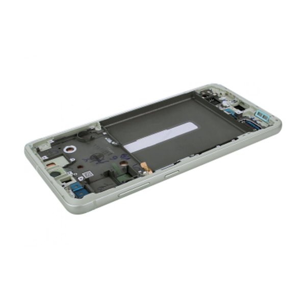 Samsung Galaxy S21 FE 5G Näyttö LCD-näytöllä, Alkuperäinen - Vihreä