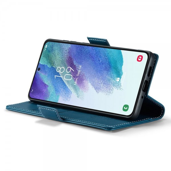 CaseMe Samsung Galaxy S21 FE Kotelo 023 Sarja Sininen