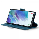 CaseMe Samsung Galaxy S21 FE Kotelo 023 Sarja Sininen