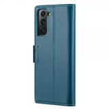CaseMe Samsung Galaxy S21 FE Kotelo 023 Sarja Sininen
