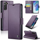 CaseMe Samsung Galaxy S21 FE -suojakuori 023 Series, violetti