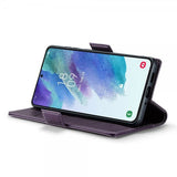 CaseMe Samsung Galaxy S21 FE -suojakuori 023 Series, violetti