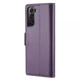 CaseMe Samsung Galaxy S21 FE -suojakuori 023 Series, violetti