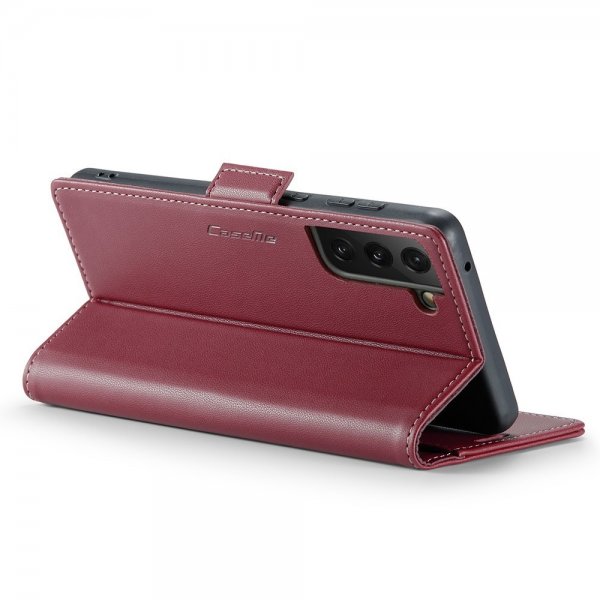 CaseMe Samsung Galaxy S21 FE Kotelo 023 Series Punainen