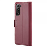 CaseMe Samsung Galaxy S21 FE Kotelo 023 Series Punainen