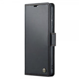 CaseMe Samsung Galaxy S21 FE Kotelo 023 Series Musta