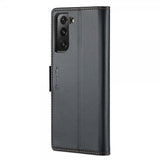 CaseMe Samsung Galaxy S21 FE Kotelo 023 Series Musta