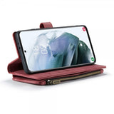 CaseMe Samsung Galaxy S21 FE -suojakotelo, C30-sarja, punainen