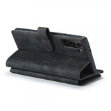 CaseMe Samsung Galaxy S21 FE -kotelo C30 Series Musta