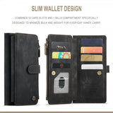 CaseMe Samsung Galaxy S21 FE -kotelo C30 Series Musta