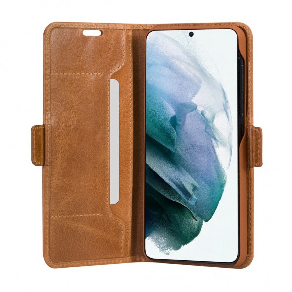 dbramante1928 Samsung Galaxy S21 FE -kotelo Copenhagen Slim Tan