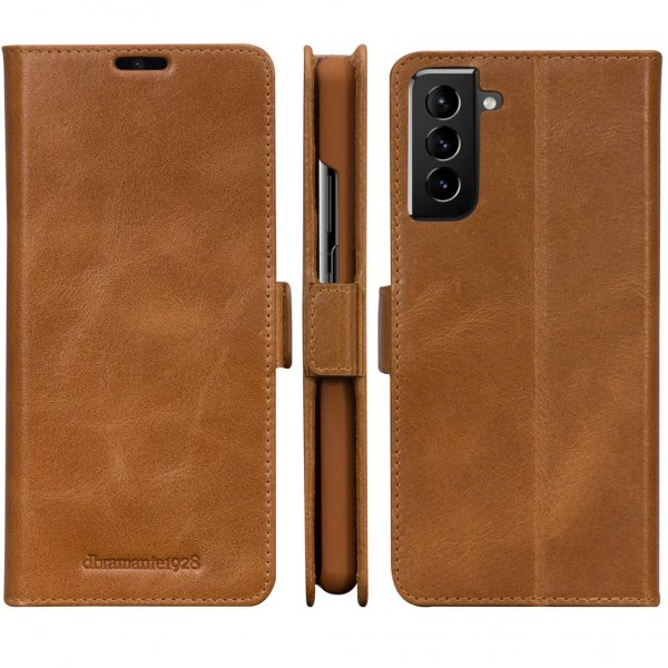 dbramante1928 Samsung Galaxy S21 FE -kotelo Copenhagen Slim Tan
