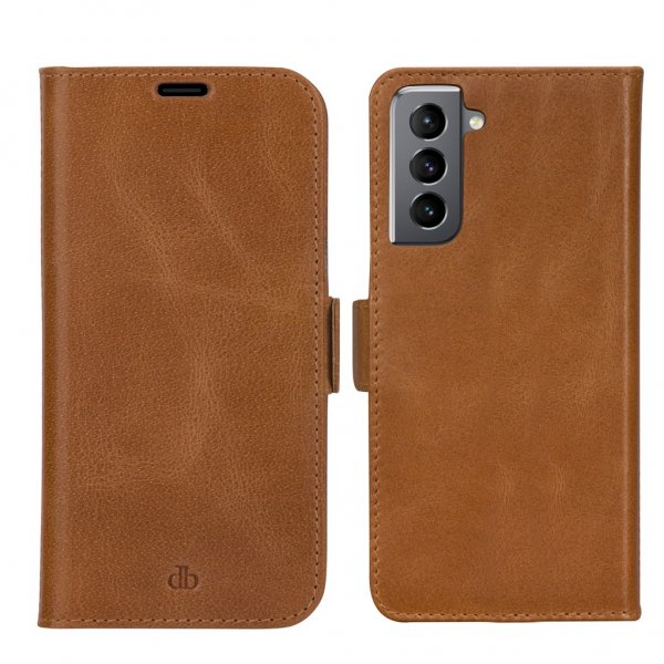 dbramante1928 Samsung Galaxy S21 FE -suojakuori Lynge Irrotettava kuori Tan