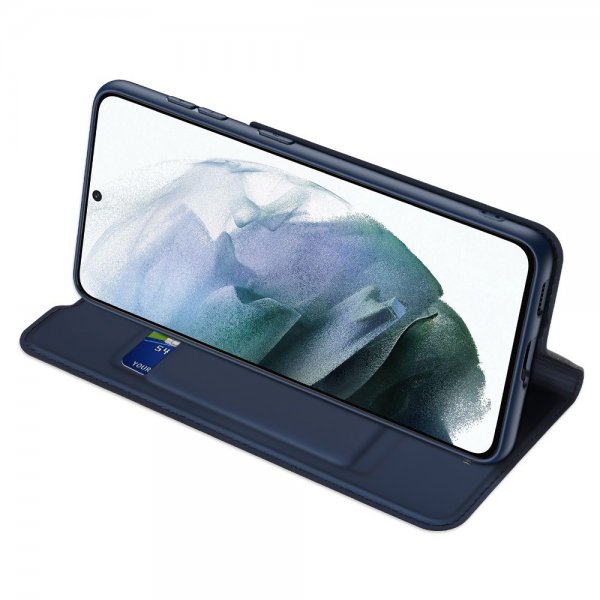 Dux Ducis Samsung Galaxy S21 FE Fodral Skin Pro Series Sininen