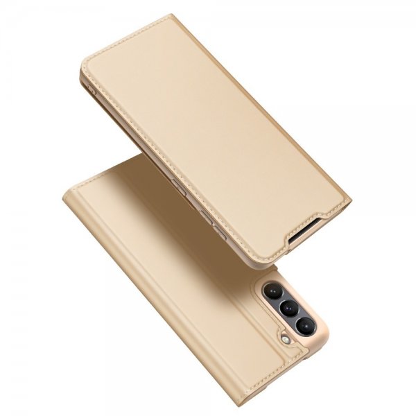 Dux Ducis Samsung Galaxy S21 FE -suojakotelo, Skin Pro Series, kulta