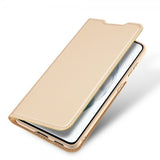 Dux Ducis Samsung Galaxy S21 FE -suojakotelo, Skin Pro Series, kulta