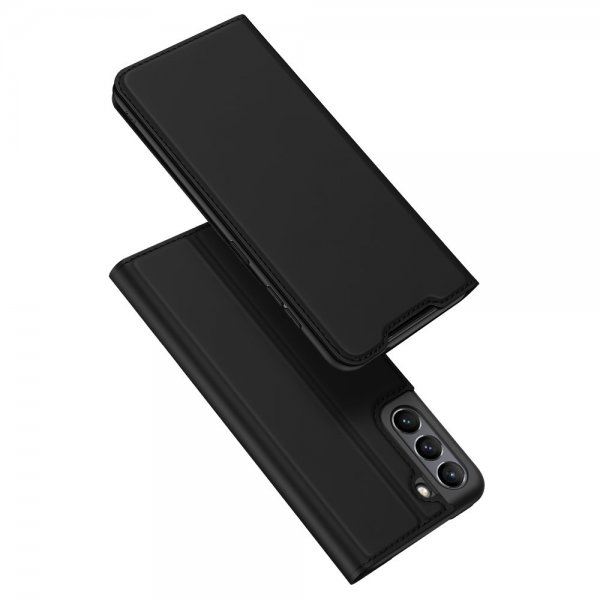 Dux Ducis Samsung Galaxy S21 FE Fodral Skin Pro Series Musta