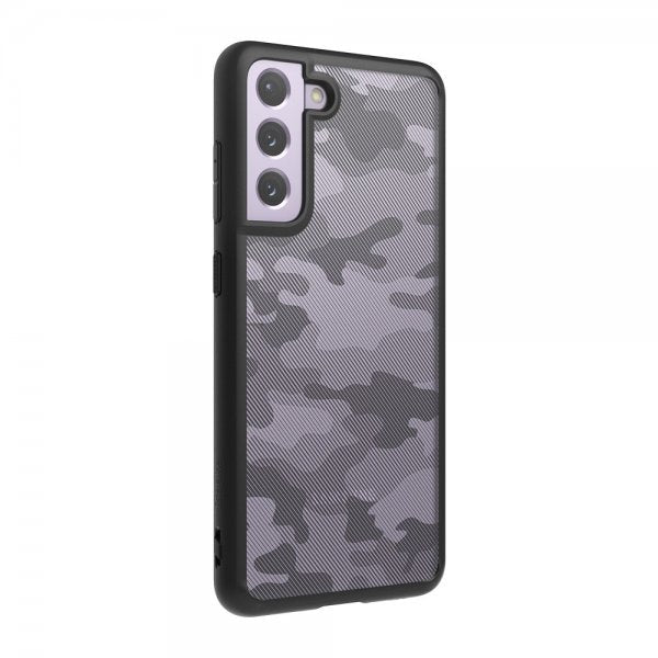 Ringke Samsung Galaxy S21 FE -suojakuori Fusion Matte Camo Black