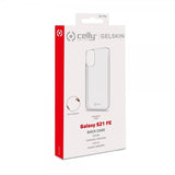 Celly Samsung Galaxy S21 FE Kuori GELSKIN Läpinäkyvä