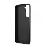 BMW Samsung Galaxy S21 FE Kuori Tricolor Stripe Carbon Musta