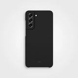 agood company Samsung Galaxy S21 FE -kuori Kasvipohjainen Charcoal Black