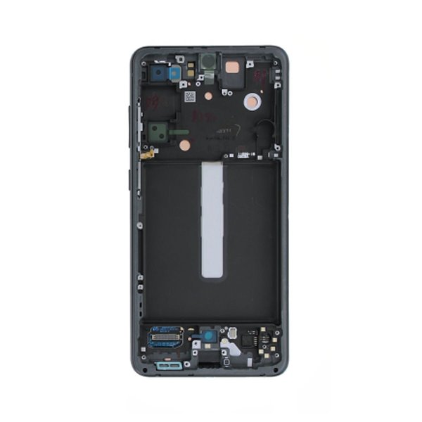 Samsung Galaxy S21 FE näyttö ja alkuperäinen LCD-näyttö - grafiitinharmaa/musta