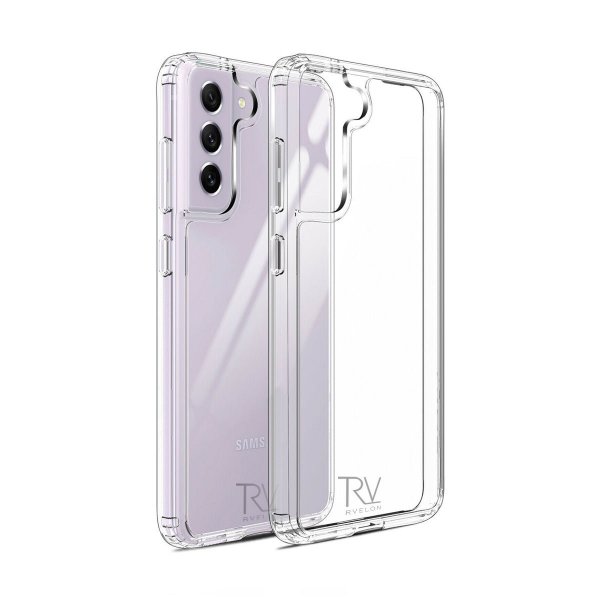 Rvelon Samsung Galaxy S21 FE Kuori Iskunkestävä Läpinäkyvä